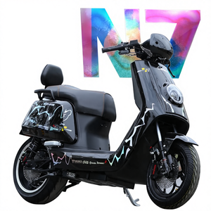 Moto électrique Big Bull N7 à pneus larges, toute neuve, haute vitesse 90 km/h, batterie au graphène haute puissance 35Ah, vélo de livraison modifié - Product Image 1