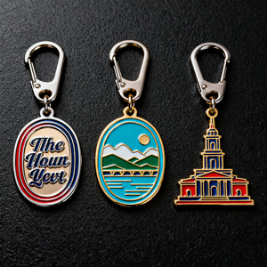 OEM haz tu propio logotipo llavero de aleación de zinc llavero esmaltado llaveros de Metal personalizados Logotipo de letra llavero grabado personalizad - Product Image 3