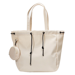 Sac fourre-tout personnalisé avec logo et couleur, fermeture à cordon, grande capacité, style minimaliste décontracté, unisexe, pour usage quotidien, faible MOQ - Product Image 1