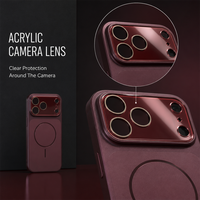 RUITE Vente en gros de coques de téléphone magnétiques antichoc, protection intégrale pour iPhone 18 Pro Max, logo personnalisé disponible