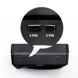 للبيع بالجملة مروحة تبريد LED RGB CPU 4-pin USB 3-pin إلى AMD 7 RGB كابل تزامن - Product Image 2