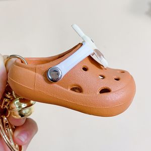 Porte-clés mini-chaussure 3D en caoutchouc, mignon, tendance, de luxe, imperméable, vente en gros, pour breloque de sac, sac fourre-tout, voiture, gobelet, portefeuille - Product Image 4