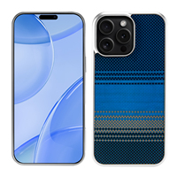 Étui de téléphone de luxe ultra-fin au design professionnel, finition givrée premium, fabriqué en véritable fibre de carbone aramide Kevlar pour iPhone 17 Pro Max
