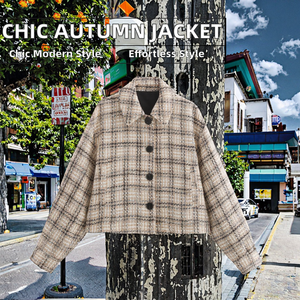 Abrigo de Moda para Mujer, Elegante y Lujoso, con Bolsillos, Cálido, Cortavientos, de Manga Larga, para Otoño e Invierno, 100% Poliéster - Product Image 2