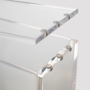 Soporte de exhibición de caja UPC ultra Premium de Pokemon EX pulido acrílico moderno resistente a los rayos UV Función de imán de carcasa protectora - Product Image 3