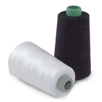 Fil à coudre en polyester recyclé haute ténacité, couleurs personnalisées, 40/2 pour accessoires vestimentaires