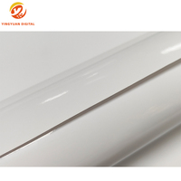 Rollo de Papel Fotográfico Brillante de 220 g/m², Tinta de Secado Instantáneo, Impresión de Inyección de Tinta para Publicidad y Estudio Fotográfico, Compatible con Impresoras CANON Tm200 y 300
