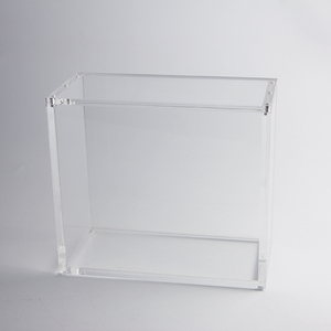Popular UV Protection Clear Acrylic ETB <b>Display</b> <b>Case</b> Custom ETB Collector Protector - Product Image 3