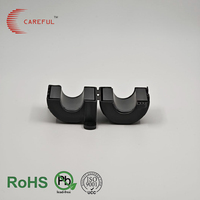 Filtro EMI de núcleo de ferrita con clip de 185A ID19.2mm al por mayor - Supresor de ruido de apertura rápida para cables de carga y cables de datos