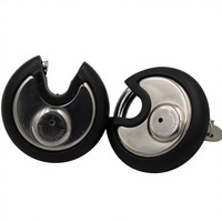 Cadenas de disque spécial en acier inoxydable 201 de 90mm avec serrure à cylindre en laiton Sécurité économique des bagages