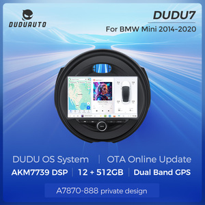 DUDUAUTO unidad principal coche Radio reproductor Multimedia navegación GPS estéreo Autoradio para BMW <span class=keywords><strong>MINI</strong></span> <span class=keywords><strong>COOPER</strong></span> F54 F55 F56 F60 2014-2019 - Product Image 5
