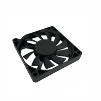 Ventilateur axial DC 7010 3 pouces 12V 24V 70x70x10mm, moteur axial sans balais DC, ventilateur de refroidissement pour mini PC NUC