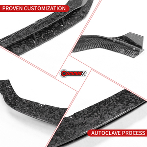 Nuevo Modelo de Difusor Delantero de Fibra de Carbono Seca para Automóviles, Estilo PAK, para Parachoques de Audi RS6 - Product Image 3