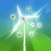 Éolienne horizontale 1kW 2kW 3kW 5kW 10kW pour système hors réseau/sur réseau 12V 24V 48V 96V 120V 220V 240V - Prix du générateur éolien