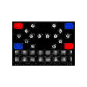 Panneaux Fléchés LED Clignotants Yuge DXP-03 à Fixation Murale, Protection IP65, Construction en Fer Galvanisé pour la Sécurité Routière Jaune/Rouge/Bleu - Product Image 2