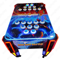 Machine de jeu d'arcade Naughty Beans Hit Hammer, jeu interactif de frappe au marteau, défi de réflexes et de vitesse, jeu en métal pour intérieur/extérieur