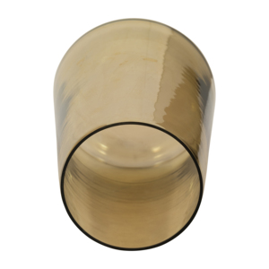 Vaso in vetro affusolato con finitura elegante, decorazione moderna per soggiorno, camera da letto, tavolo. - Product Image 5