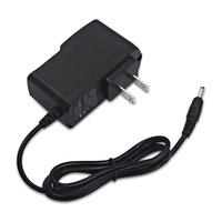 Adaptador de corriente para enchufe de pared, 12V, 1a, 12W, para UE, EE. UU., Reino Unido, AU