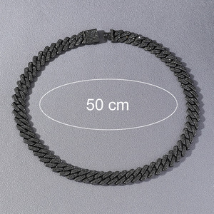 Collar de cadena cubana de aleación estilo hip-hop, moderno y exagerado, para hombre, accesorios de moda, joyería. - Product Image 5