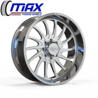 Jantes forgées 24x12 26x14 28x14 8x165 pour Dodge Ram 2500 3500 pour Chevy Silverado 2500HD, jantes de camion tout-terrain, style Super Single