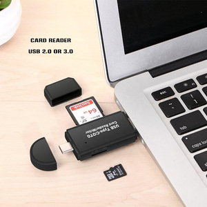 3 en 1 Multi tipo C <span class=keywords><strong>lector</strong></span> de tarjetas OTG adaptador USB 3,0 inalámbrico <span class=keywords><strong>Micro</strong></span> tarjeta <span class=keywords><strong>SD</strong></span> de memoria y TF smart - Product Image 6