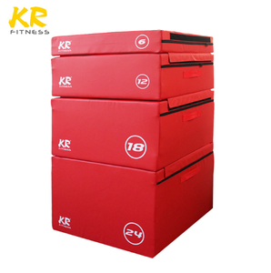 Caixa <span class=keywords><strong>Plyo</strong></span> Ajustável e Estável Disponível em 3, 6, 12, 18, 24 Polegadas para Treinamento de Salto e Condicionamento - Product Image 3