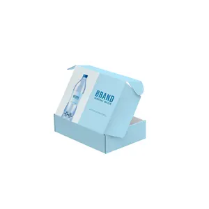 Hengxing atacado personalizado novo design enrolado caixa de embalagem de cosméticos de embalagem de presente com logotipo
