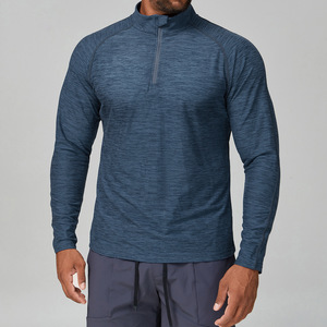 Ropa Deportiva de Manga Larga para Hombre, Prenda de Secado Rápido para Correr, Baloncesto, Entrenamiento, Doble Color, Apta para Fitness - Product Image 4