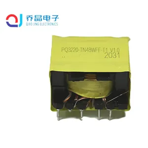 China Transform Supplier PQ3230 Single Phase 220v 12v Ac Transformer Toroidal High Frequency Transformer