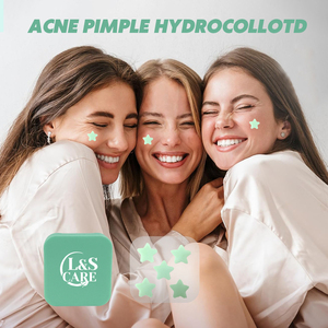 40 Cerotti Colorati a Forma di Stella <span class=keywords><strong>per</strong></span> <span class=keywords><strong>Acne</strong></span> e Brufoli con Custodia in Plastica e Specchio - Product Image 3