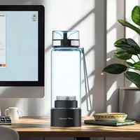 Bouteille d'eau intelligente SPRING 450 ml avec générateur SPE Tech 2000PPB, ioniseur d'eau à haute concentration, batterie au lithium 3000 mAh 3/10