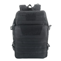 Sac à dos tactique Oxford imperméable de 15 L avec fermeture éclair et dossier ergonomique pour l'école et les voyages