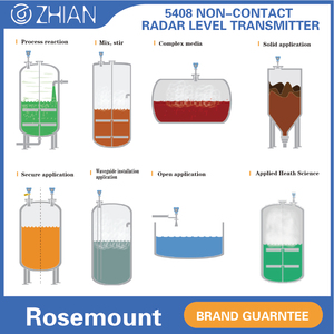 Capteur de niveau radar sans contact Rosemounta 5408F 4-20 mA Hart, instruments de mesure de niveau - Product Image 4