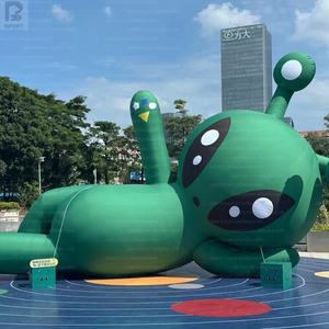 Personnage extraterrestre gonflable LED vert lumineux en tissu Oxford pour festivals/expositions - Product Image 4