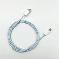 Câble de charge rapide tressé USB Type-C vers Type-C 60W PD 20W pour téléphones mobiles