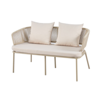 Chaise moderne empilable en rotin pour l'intérieur et l'extérieur ensemble de tables à thé pour restaurants cafés cafés cafés hôpitaux hôtels gymnases
