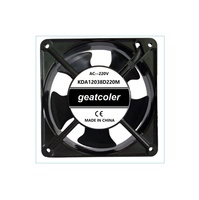 Geatcoler 8025 Ventilateur axial de refroidissement AC 110V 220V AC Ventilateur à flux axial Roulement à billes Radiateur de refroidissement à haute vitesse
