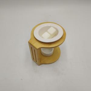 Brûleur électrique en bois d'huile essentielle pour le dispositif de fonte de cire d'aromathérapie pour l'usage de <span class=keywords><strong>bougie</strong></span> - Product Image 5