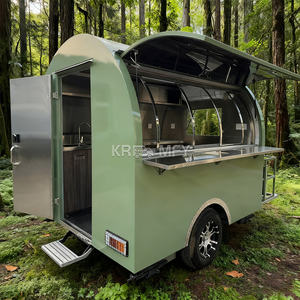 2025 <b>Hot</b> Dog Street Trucks <b>Container</b> USA Fryer <b>Food</b> Trailer Mobile Coffee Cart <b>For</b> Sale - Product Image 3