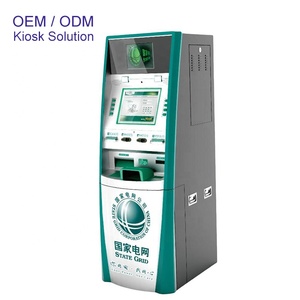 Kiosco de <span class=keywords><strong>caja</strong></span> <span class=keywords><strong>registradora</strong></span> de autoservicio de 19 pulgadas, dispensador de efectivo, quiosco financiero, quiosco de pago bancario - Product Image 4
