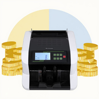 V9005 EUR TRL Machine à compter les montants à valeur mixte Compteur d'argent et détecteur de billets suspects Compteur d'argent de grande valeur