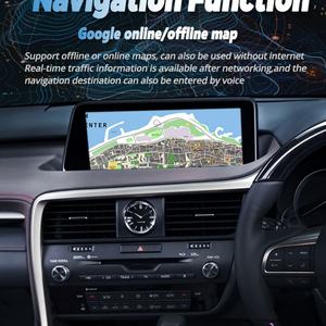 12.3" <b>Android</b> Qled SCREEN 1920*720 Carplay for Lexus Rx450h RX200t RX350 RX300 RX 450H 200t 350 300 GPS Car Video Player 256gb - Product Image 3