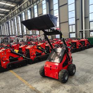 Mini chargeuse sur pneus de haute qualité, chargeuse sur chenilles, chargeuse multifonctionnelle, petit tracteur, mini chargeuses rétrocaveuses - Product Image 5