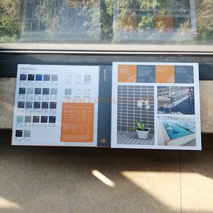 Tùy chỉnh thiết kế mẫu thư mục có thể gập lại và di động đá thạch anh & gạch ceramic mẫu Cuốn sách với tác phẩm nghệ thuật in ấn - Product Image 4