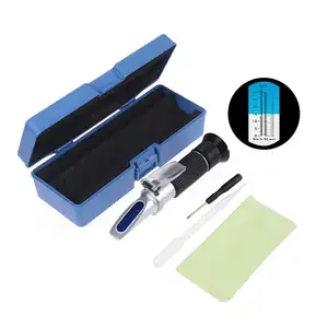 HomeBrewing Sugar Refractometer ATC with Brix Scale 0~32%Brix for home brew testing