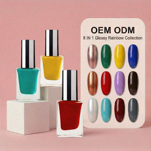 Vibrant <b>Nail</b> Polish Collection High Pigment Gloss Finish Long Wear Chip Resistant Quick Dry <b>Nail</b> Lacquer Supply Bulk Wholesale - Product Image 1