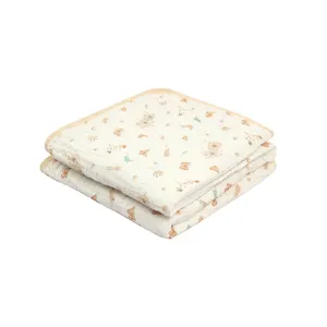8 Layer 100 Organic Cotton Newborn Muslim Blanket Adult Cover Quilt Baby Muslin Swaddle Wrap Blankets