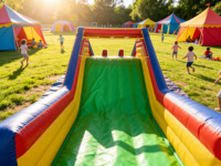 Château gonflable pour enfants, parcours d'obstacles gonflable, équipement en PVC, garantie 3 ans, usage commercial, prix d'usine, en promotion