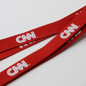 Custom Logo Corporate Business Event Employee Gift Heavy Duty Thickened Woven Neck Strap Lanyards - Product Image 4