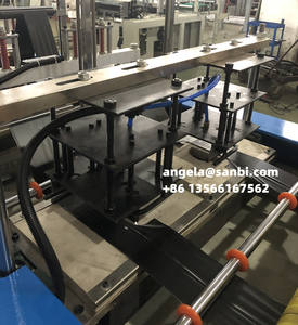 <span class=keywords><strong>Camiseta</strong></span> automática de alta velocidad, bolsa de apertura plana, bolsa de basura en rollo, máquina de fabricación de bolsas con etiqueta adhesiva - Product Image 4